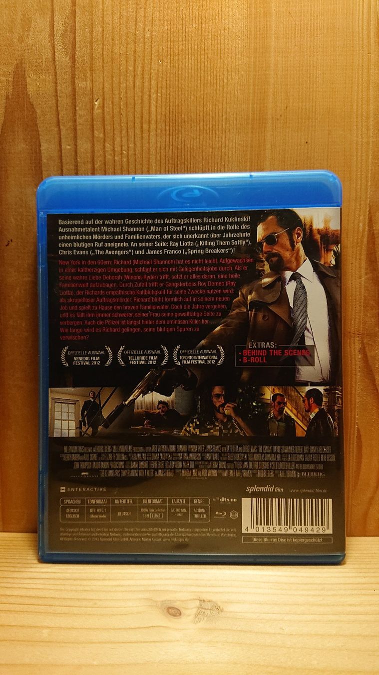 Tous les DVDs: THE ICEMAN Blu-Ray mit Michael Shannon – D'occasion à Wilderswil par Exebub 1