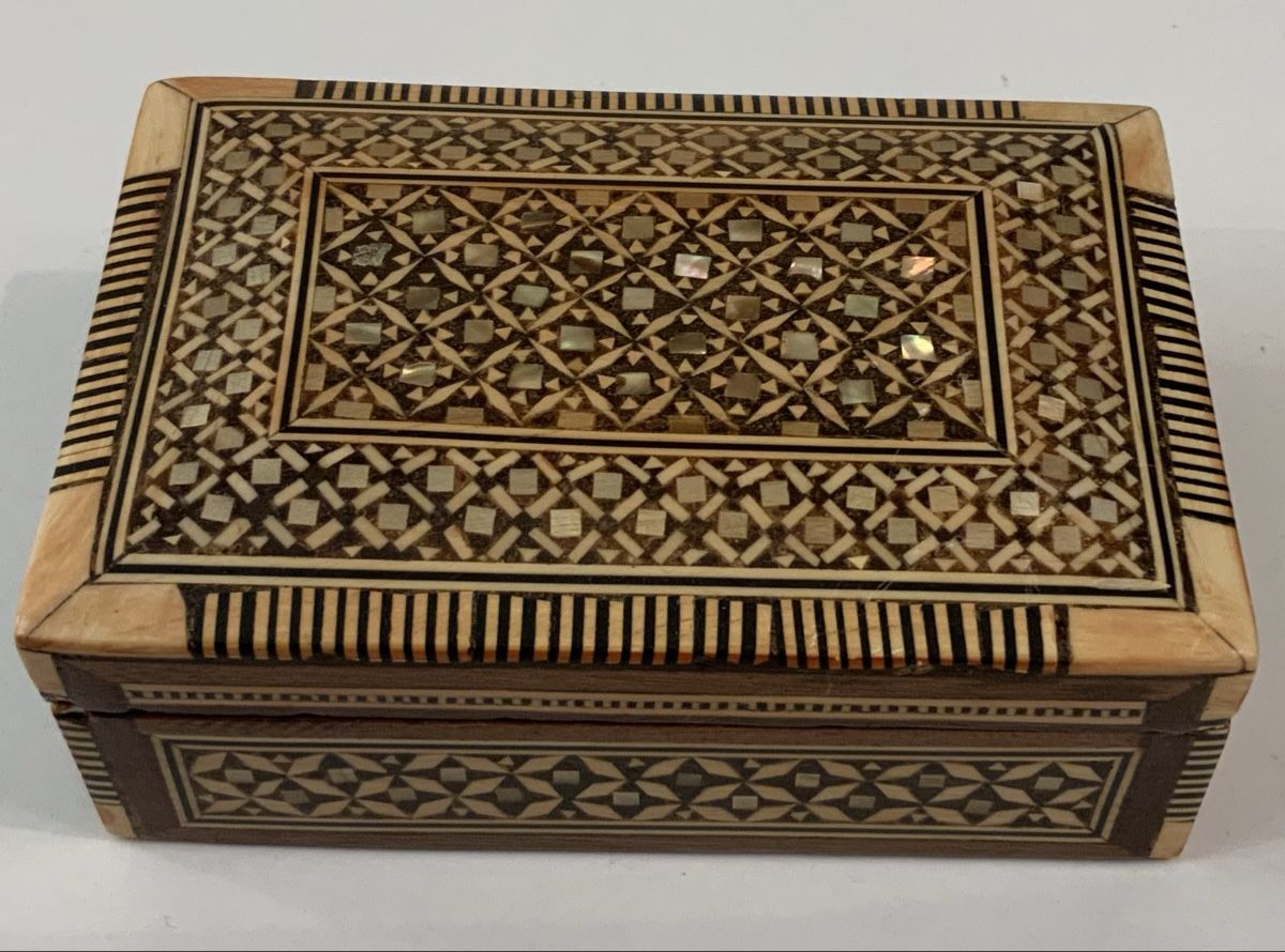 Pots: Boîte en marqueterie – D'occasion à rolle par Tontonjulot 1