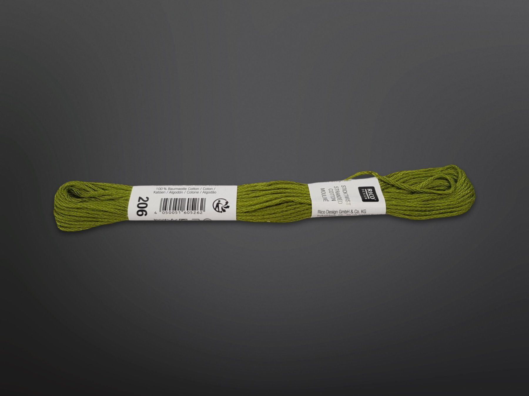 Cordicelle & Fili: RICO DESIGN grünes Stickgarn 2 Stück – Nuovo (secondo la descrizione) da Suhr venduto da Restwert_Suhr 5