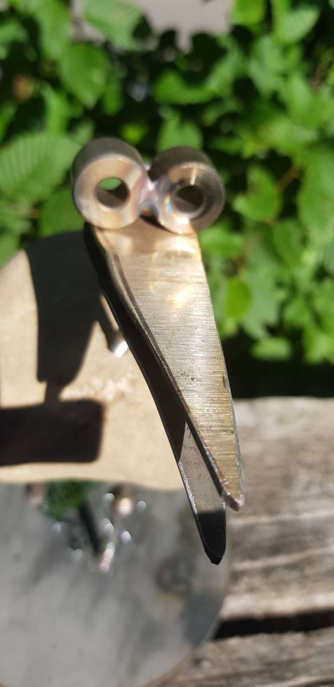 Skulpturen & Statuen: Metall Stein Vogel – Gebraucht aus Schaffhausen von beny06 5
