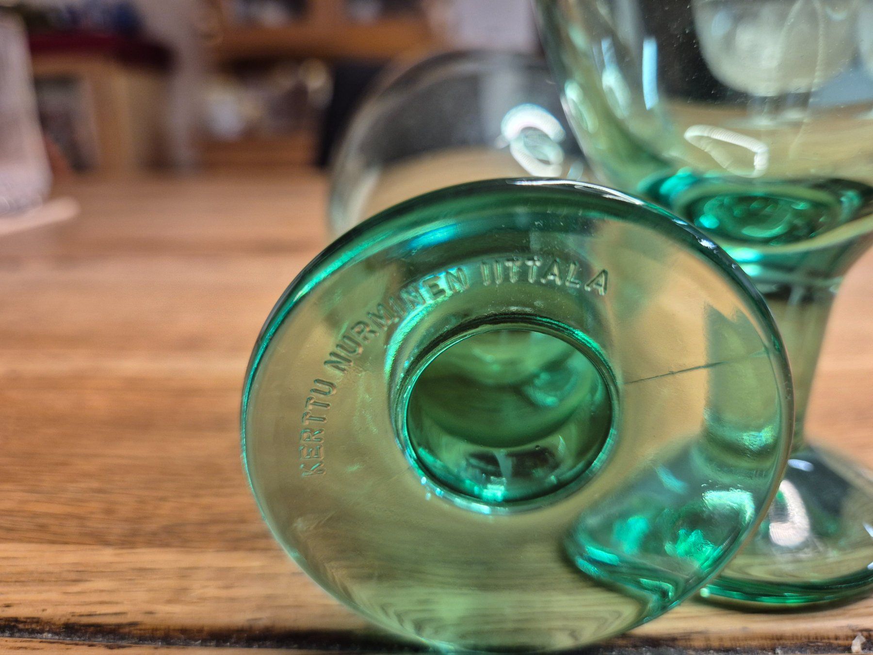 Iittala Bicchieri: IITTALA Verna Glas – Usato da Oberdiessbach venduto da Finland1977 3