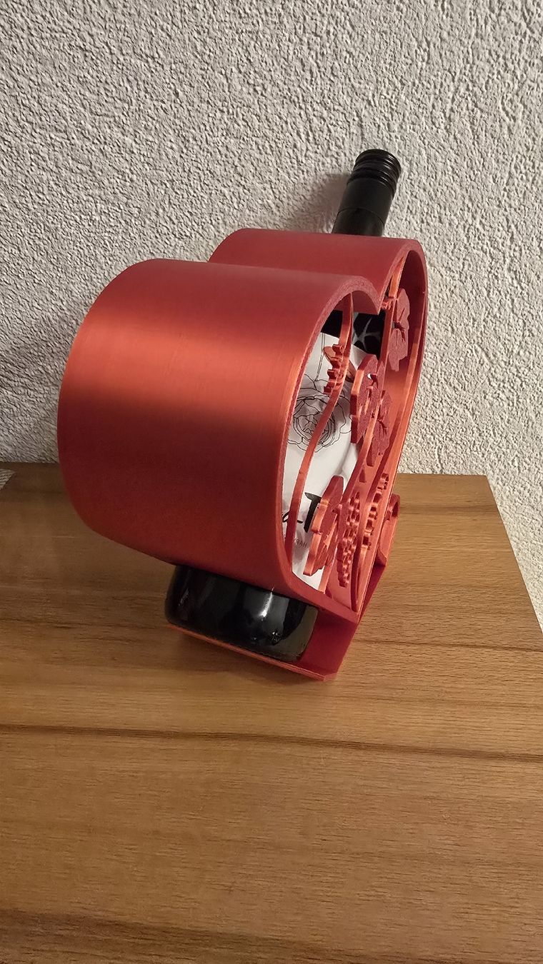 Portabottiglie: Weinständer Flaschenhalter Candyrot 3D neu Wein – Nuovo (secondo la descrizione) da Winznau venduto da johny_wayne 6
