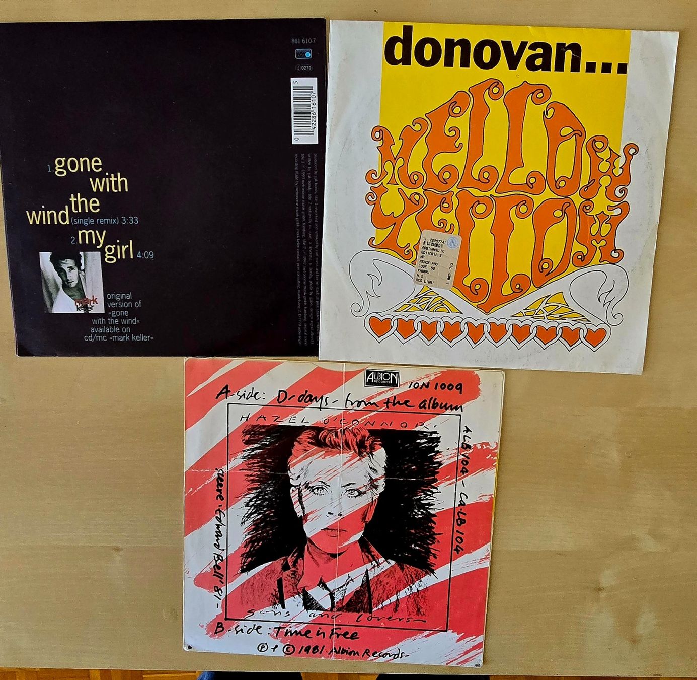 Dischi in vinile: Donovan Hazel OConnor Keller 7s singles – Usato da Lugano venduto da mdal 1