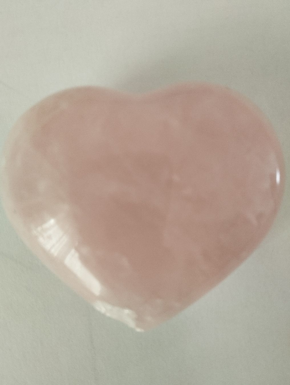 Minerali & Pietre curative: Coeur en quartz rose  – Usato da Neuchâtel venduto da rod_b9kq 1