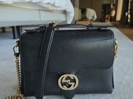 Gucci Interlocking G Top Handle Bag