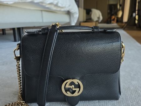 Gucci Interlocking G Top Handle Bag