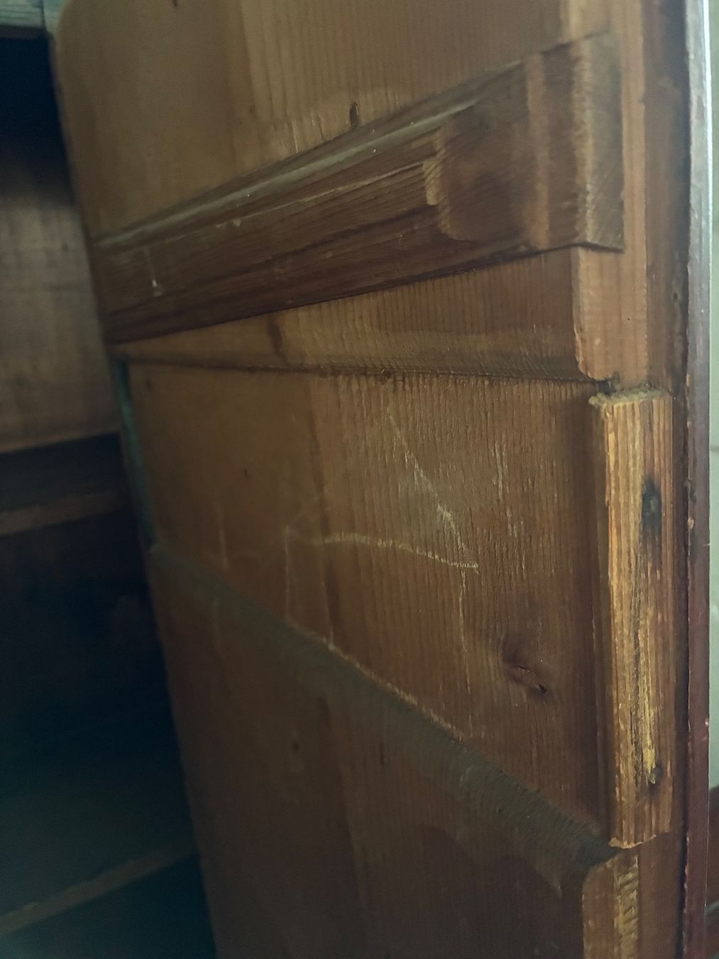 Armadi: Antiker bemalter Bauernschrank um 1810 – Usato da Heerbrugg venduto da blubber02 5