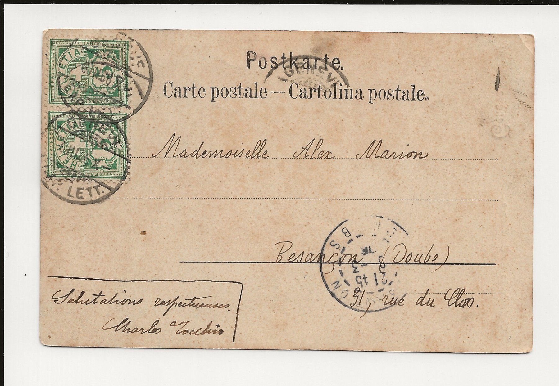 Cartes postales: AK ca.1905 Kathedrale St. Pierre Genf – D'occasion à Greifensee par 315WDO 1