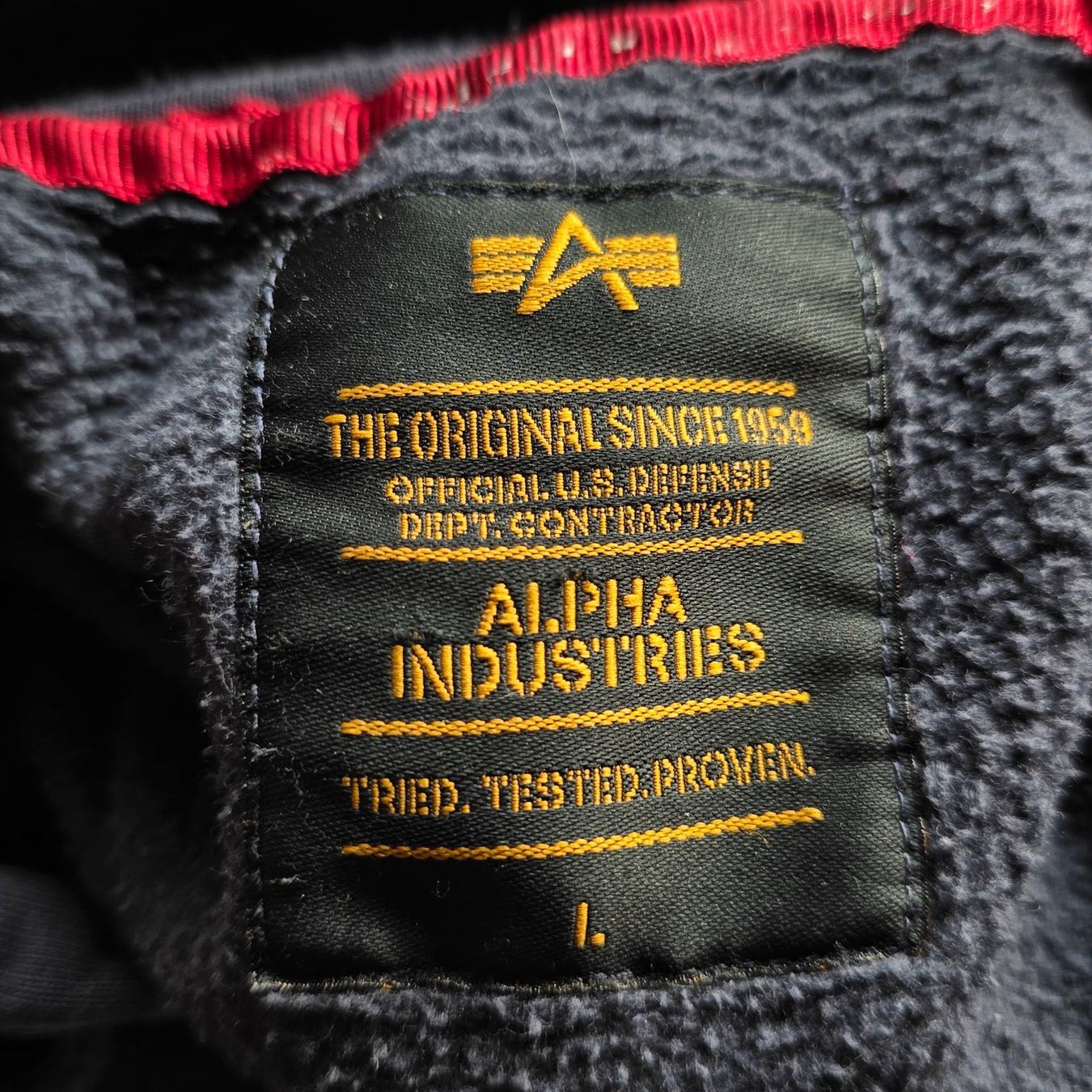Alpha Industries Maglioni & Felpe: 🐸 ALPHA INDUSTRIES L HOODIE KAPUZENPULLOVER PULLOVER – Usato da Môtier (Vully) venduto da Frogs 9