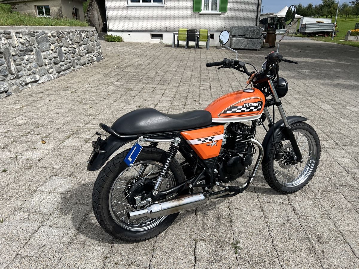 Mash Strasse: Mash Seventy 125 Orange 2015 – Gebraucht aus Hauptwil von joe_z6d7 1