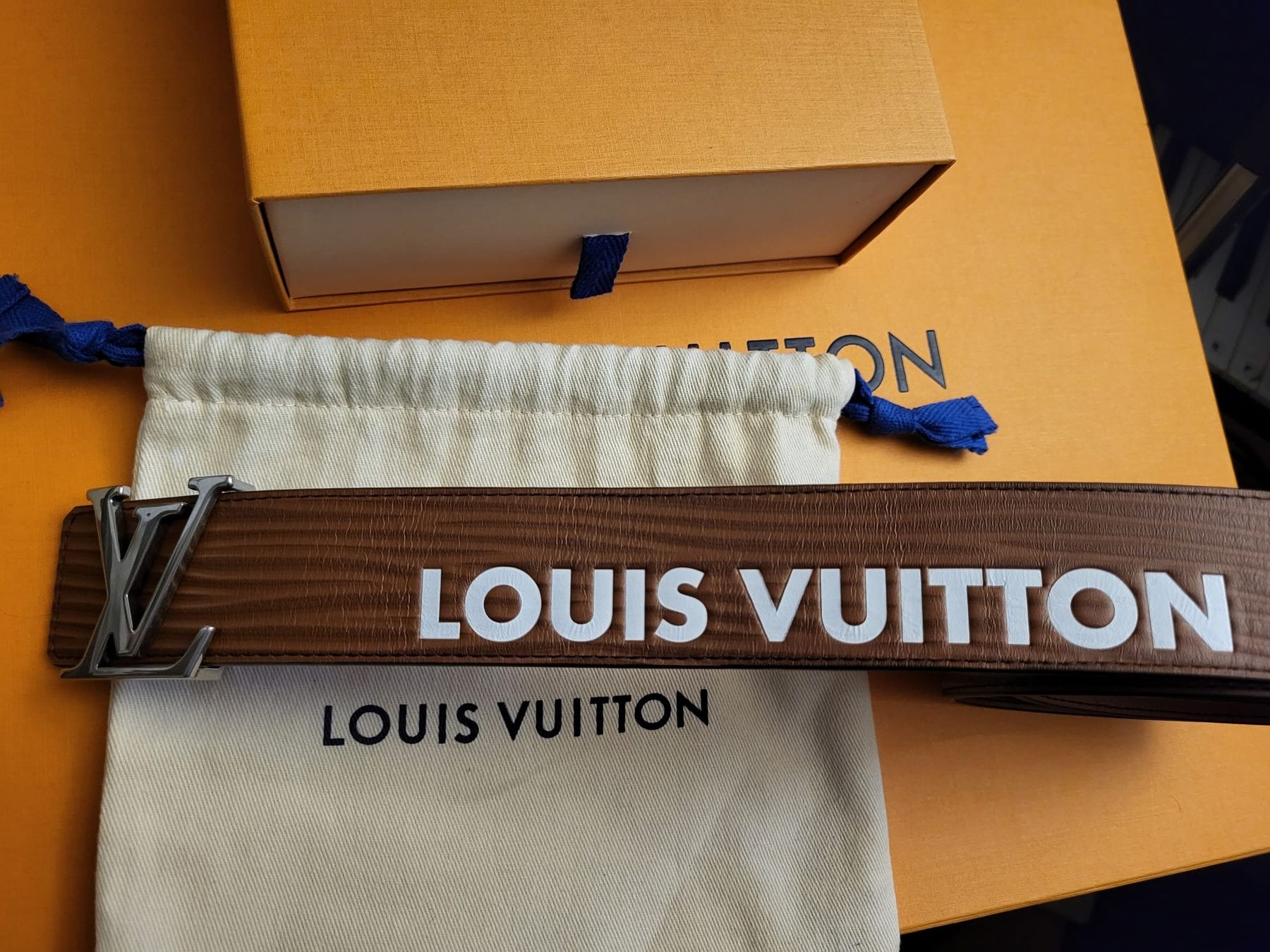 Louis Vuitton Cinture: Louis Vuitton Gurt – Nuovo (secondo la descrizione) da Gattikon venduto da lavric_d 2