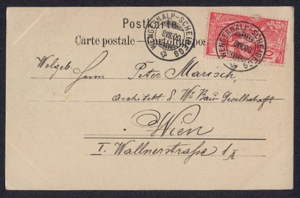 Cartoline postali: Grindelwald, Hotel Bär und Unterer Glet – Usato da Berlin venduto da bartko-reher 1