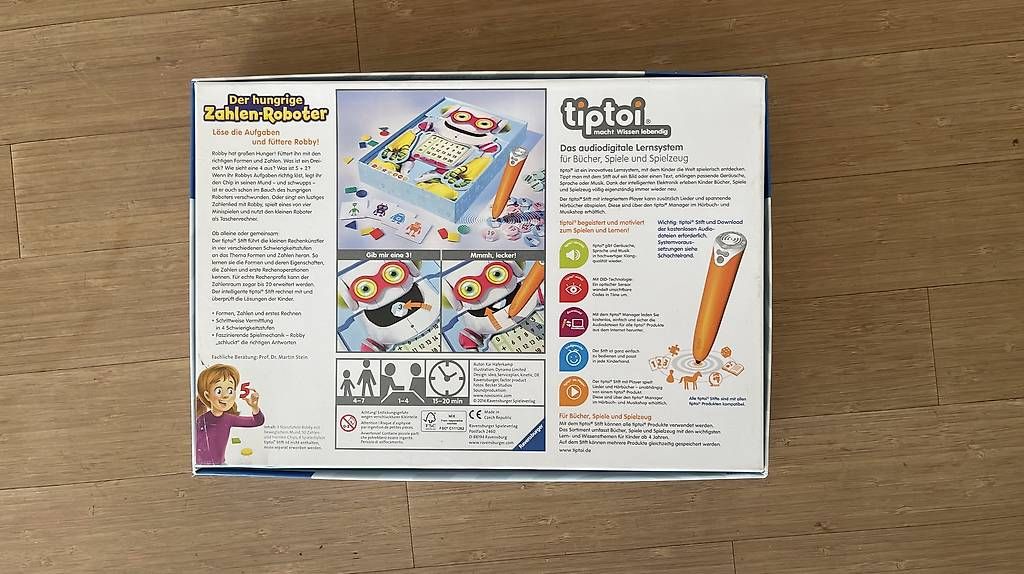 Jeux: Tiptoi Spiel der hungrige Zahlenroboter – D'occasion à Sempach Station par mkauer 2