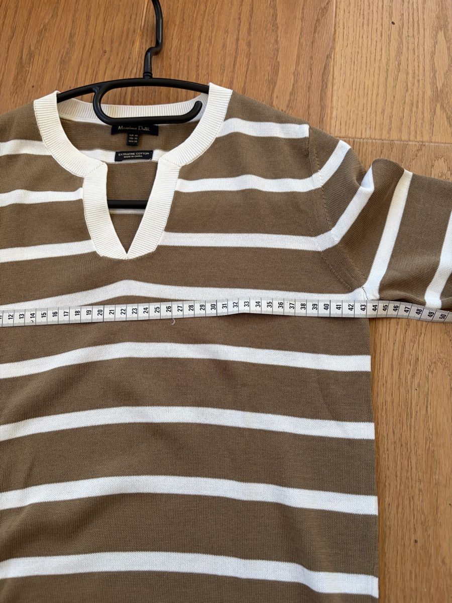Massimo Dutti Maglioni & Felpe: Massimo Dutti Pullover gestreift braun weiss Grösse XS – Usato da Wädenswil venduto da Iana32 3