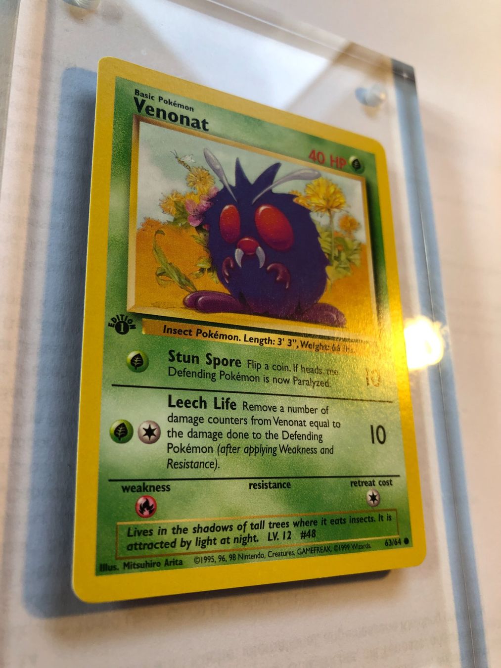 Cartes à collectionner: Venonat 1st Jungle - NM - ab 1.- – D'occasion à Giubiasco par dan_pr8b 1