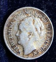 NIEDERLANDE 10 CENTS 1941 SILBER