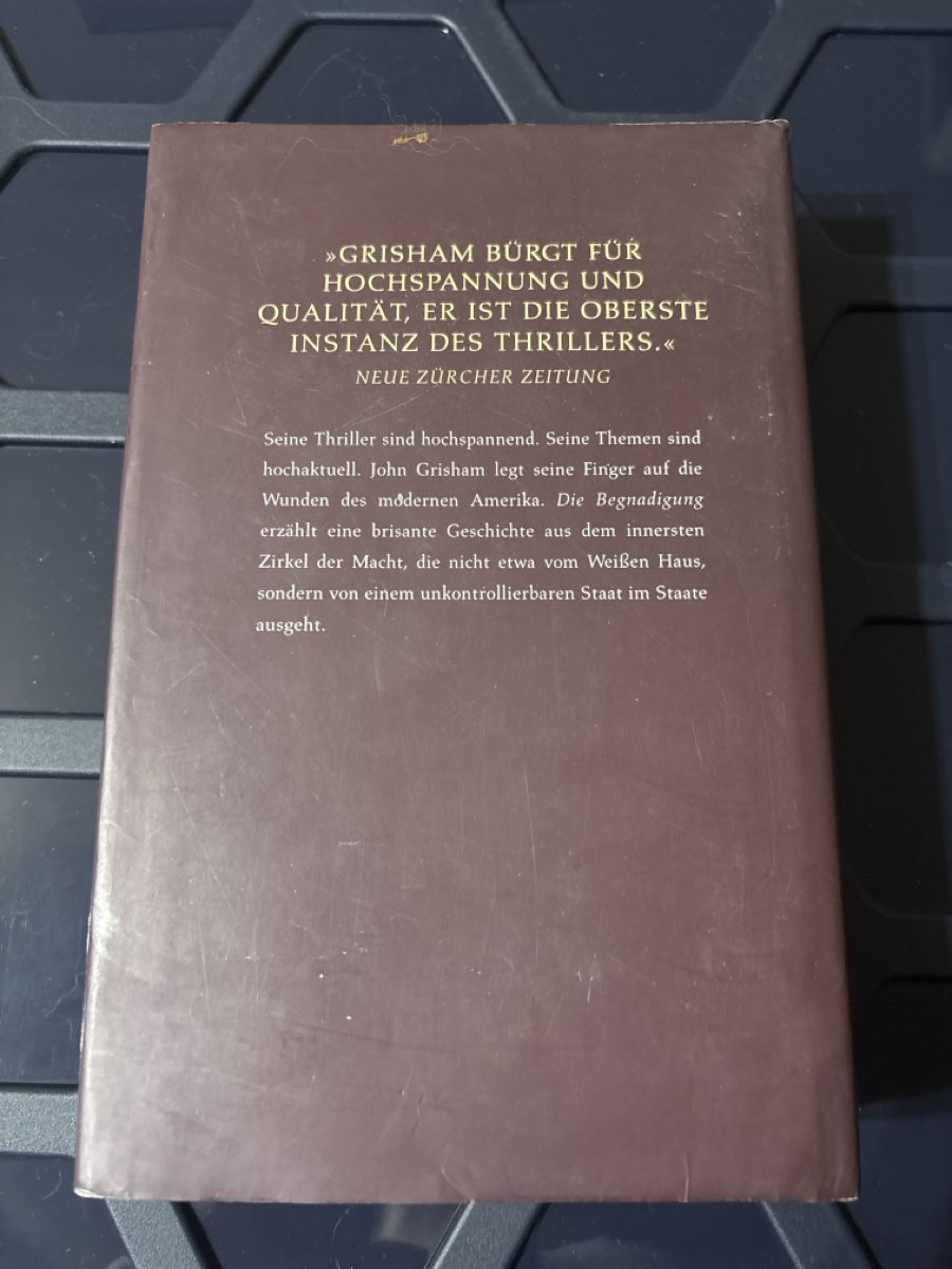 Libri: Die Begnadung von John Grisham – Usato da Grafenried venduto da hollywoodprincess 1