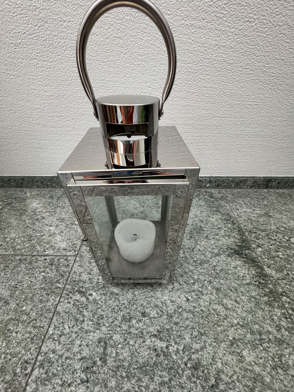 Lanterne: Kerzenlaterne Metall klein – Usato da Celerina venduto da Nivotrade 2