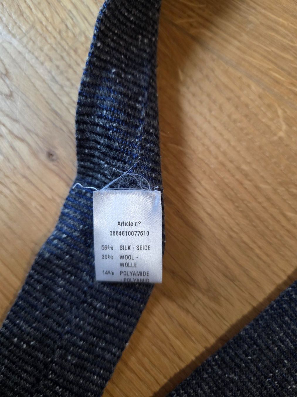 Navyboot Cravatte: Navyboot - Kravatte - Krawatte blau/grau – Usato da Walterswil BE venduto da Lonitti 4