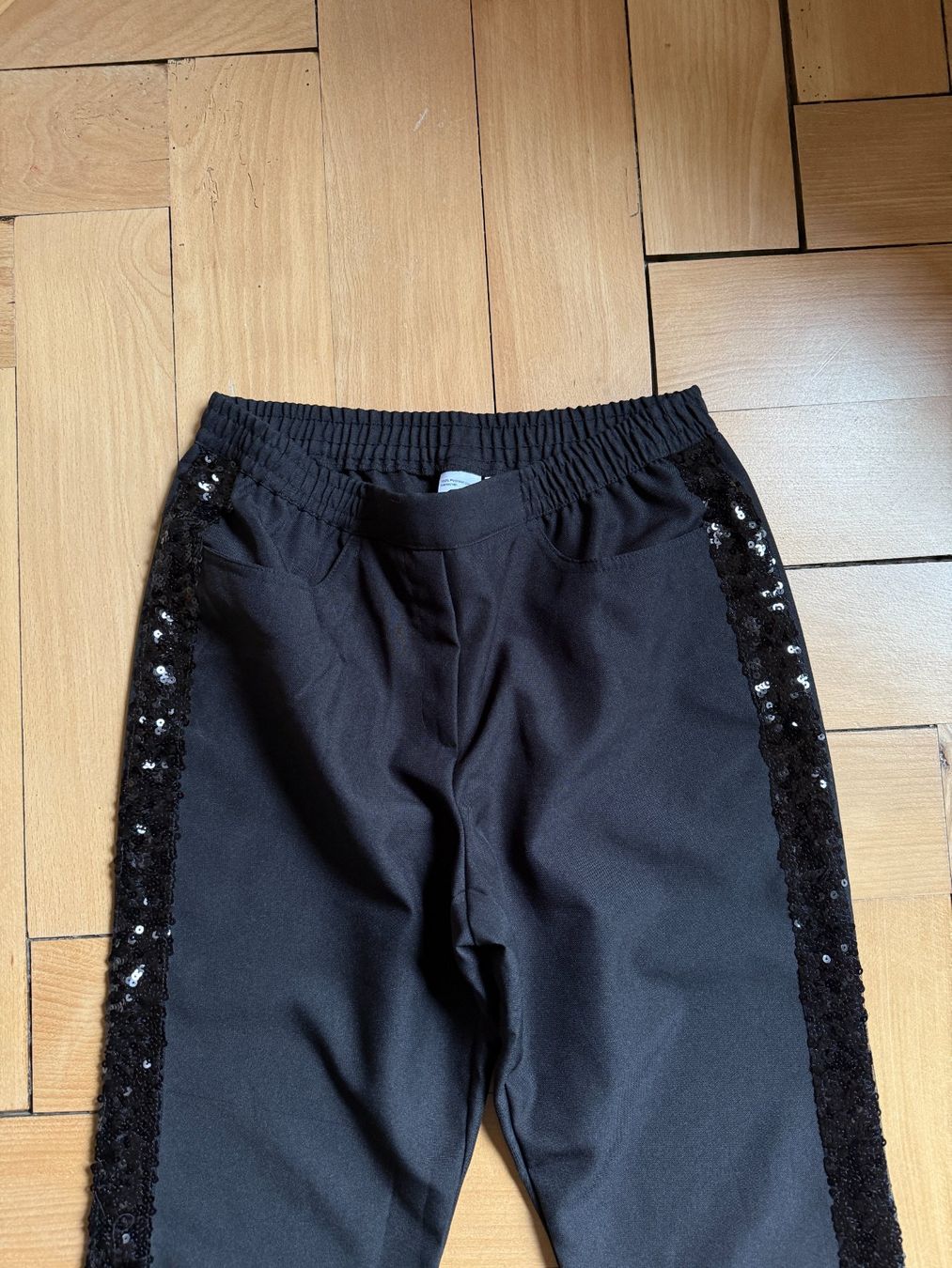 Pantaloni: Hose schwarz mit Pailletten M – Usato da Zürich venduto da Diazaio 1