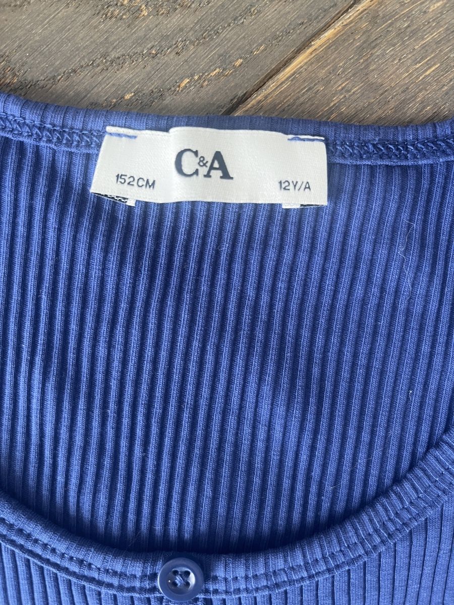 C&A Camicette, T-shirt & Top: T-shirt bleu C&A 12 ans – Usato da gland venduto da Moral 1