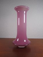 Opaline Glasvase Vintage Design 1970er Jahre