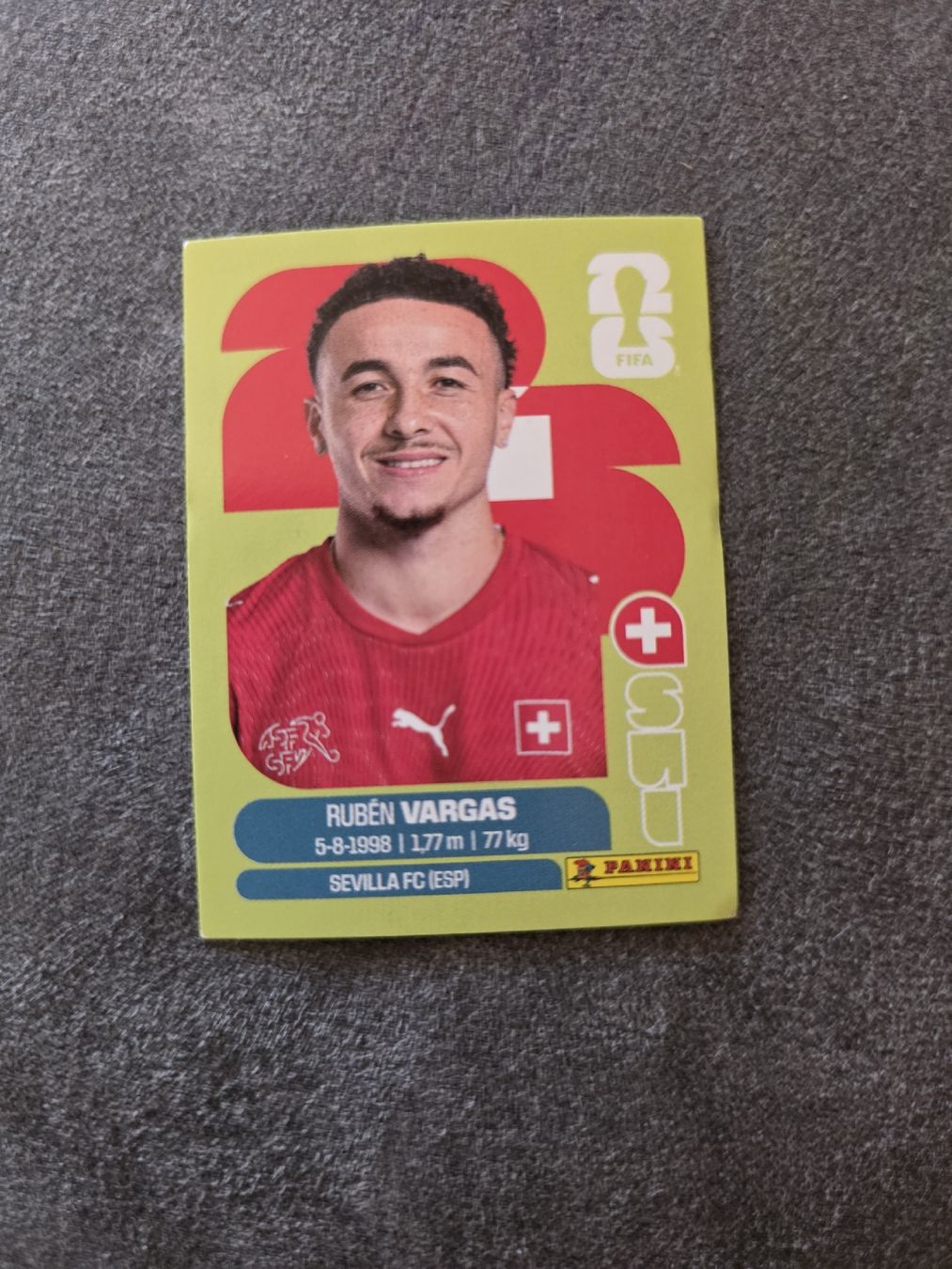 Panini Sammelbilder & Trading cards: Panini SUI 18 Ruben Vargas – Neu (gemäss Beschreibung) aus Romanshorn von leeh78