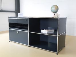 USM Druckermöbel in Anthrazitgrau, Sideboard