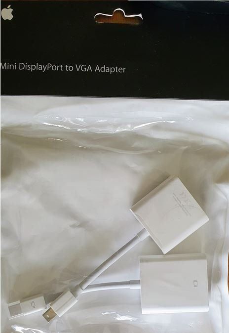 Apple Lecteurs & Adaptateurs: Apple Mini Display Port to VGA Adapter – Neuf avec emballage d'origine à Allschwil par Vision139 1