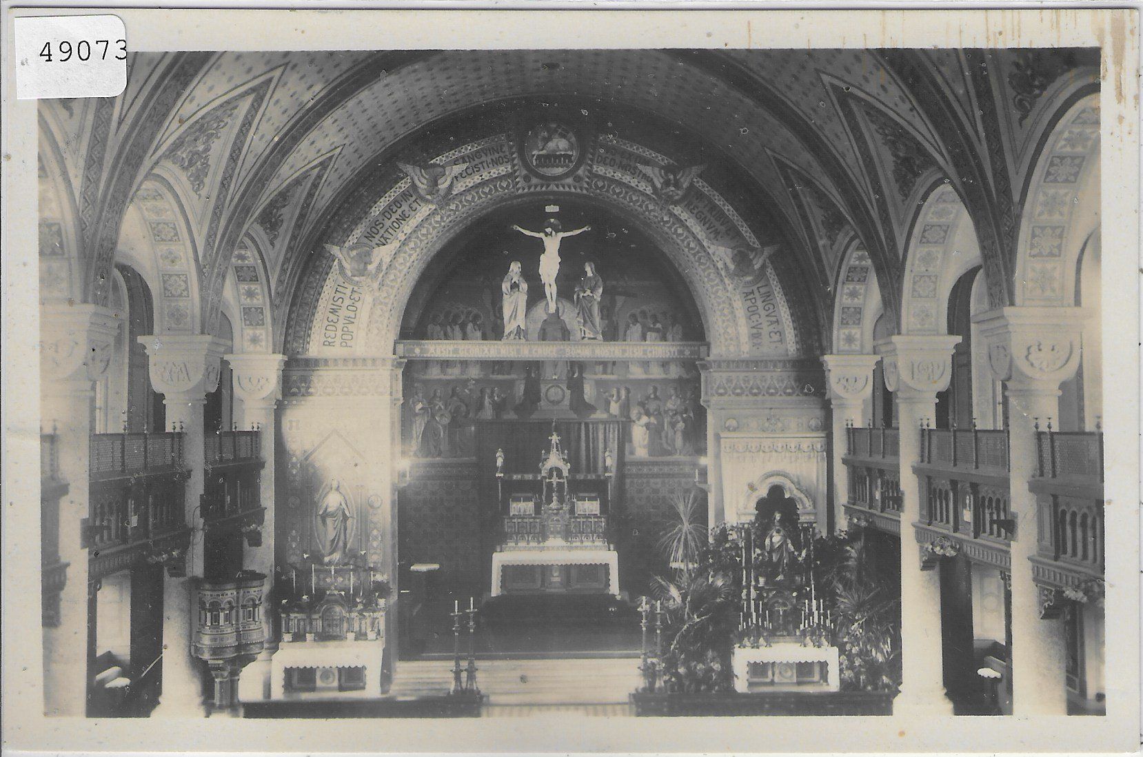 Ansichtskarten: Klosterkirche Ingenbohl – Gebraucht aus Ettingen von Kartenplanet