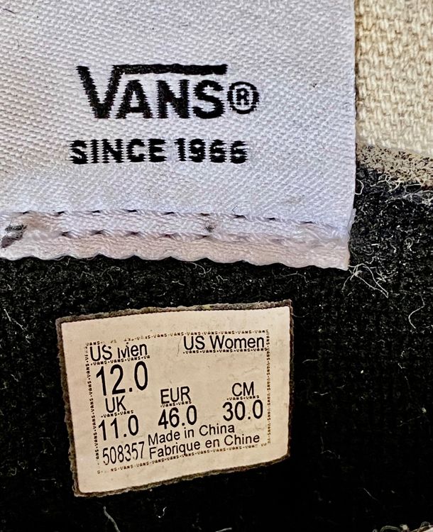 Vans Scarpe da uomo: VANS SNEAKER GR. 46 – Usato da Nussbaumen AG venduto da schuba2000 5