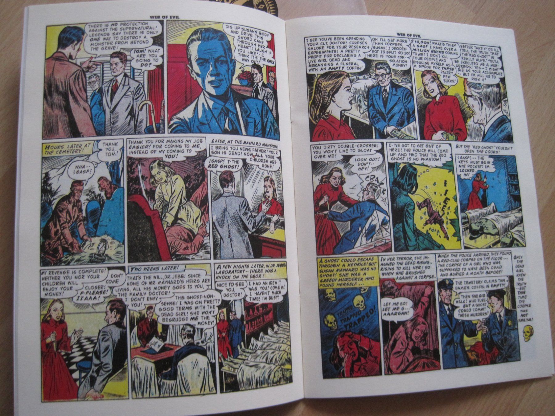 Fumetti: WEB of Evil No 3 Comic Facsimile  TOPP NEU – Nuovo e nell'imballaggio originale da Gossau SG venduto da Noryflory 1