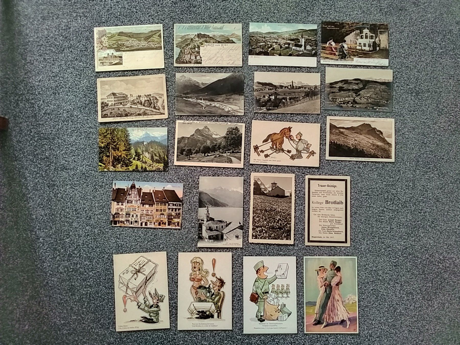 Cartoline postali: Sammlung Ansichtskarten Schweiz 100 Stück – Usato da Appenzell venduto da lama19 4