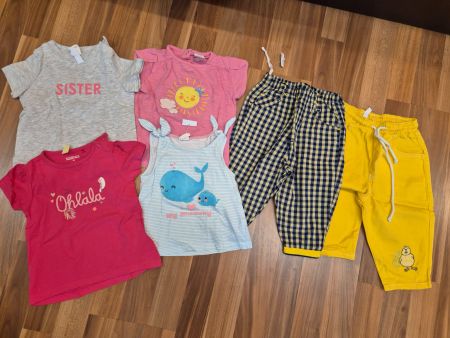 Kleiderpaket für Mädchen, Grösse 74, Sommer, B2.