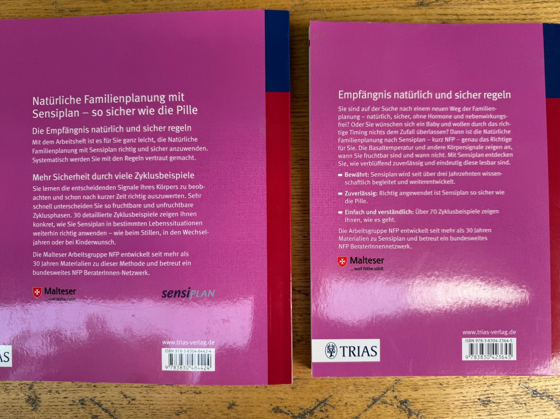 Libri: Sensiplan NFP Bücher - Sichere Empfängnisregelung – Usato da Fislisbach venduto da chili2006 1