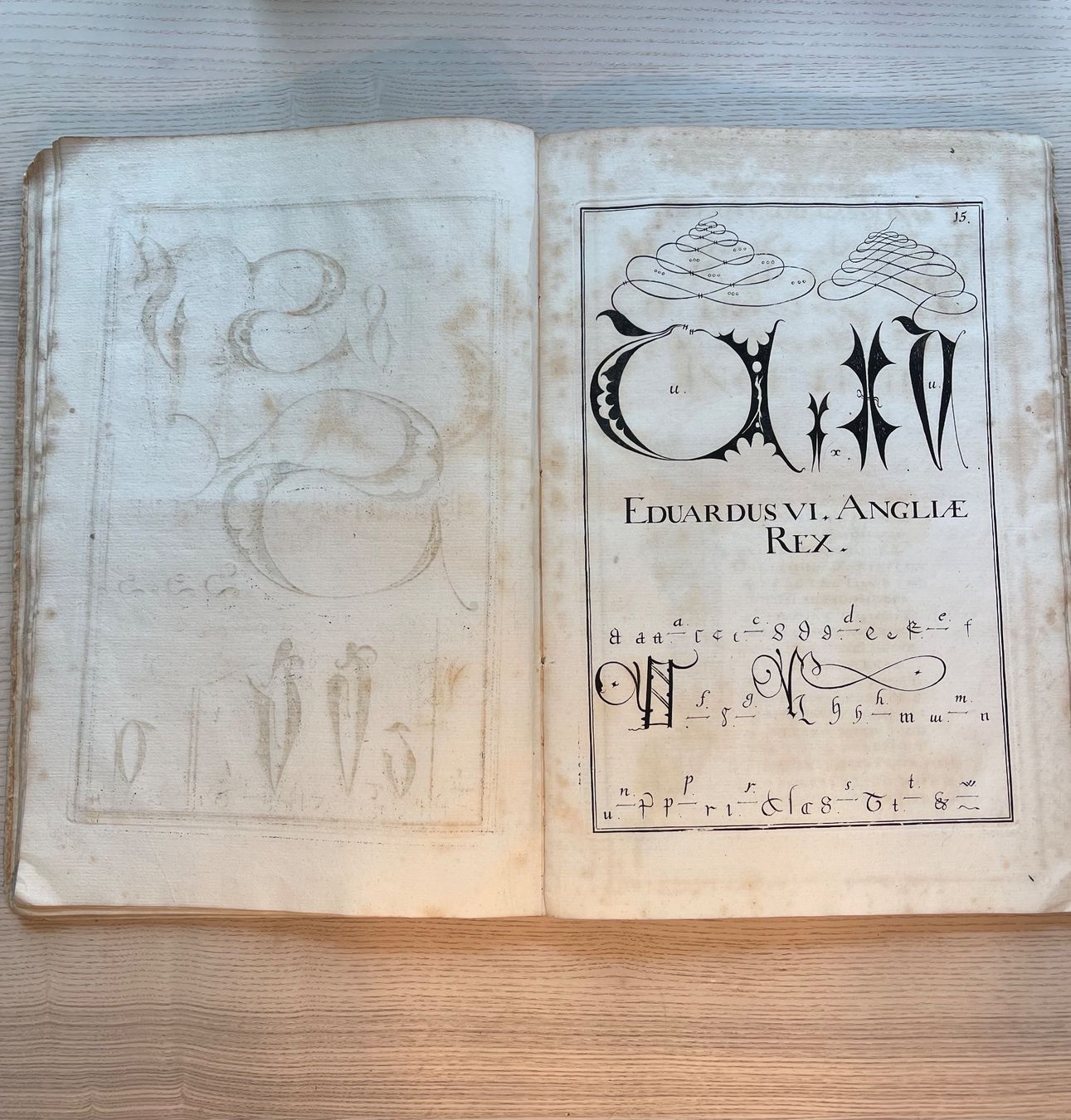 Libri: Scheuchzer, Alphabethi ex diplomatibus 1730 – Usato da Bern venduto da xberg36 5