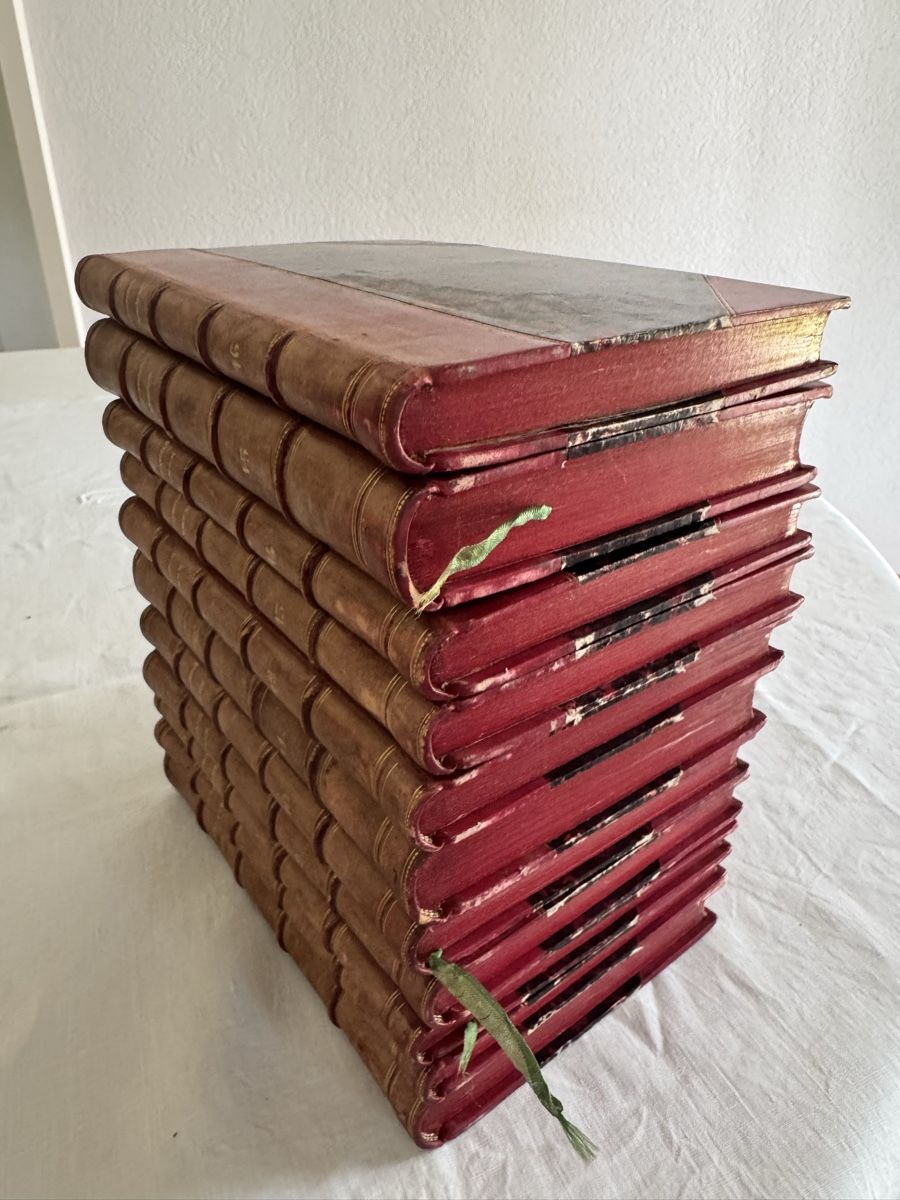 Libri: Ledergebundene Bücher, Lessings Werke – Usato da Langnau am Albis venduto da pla_2vk5
