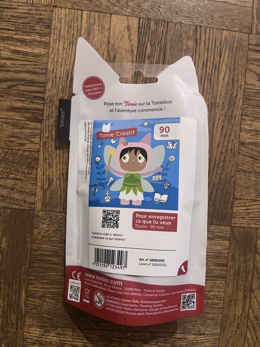 Audiolibri: Tonie Fée - créative figurine - FR - neuve – Nuovo e nell'imballaggio originale da Ecublens VD venduto da Mauchat 1