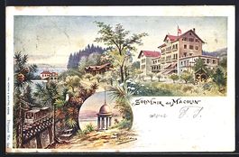 AK Macolin, Grand Hotel, Vue sur le lac