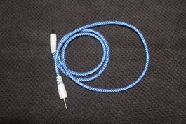 1m Stereo 3,5mm  Kabel Audio AUX Blau