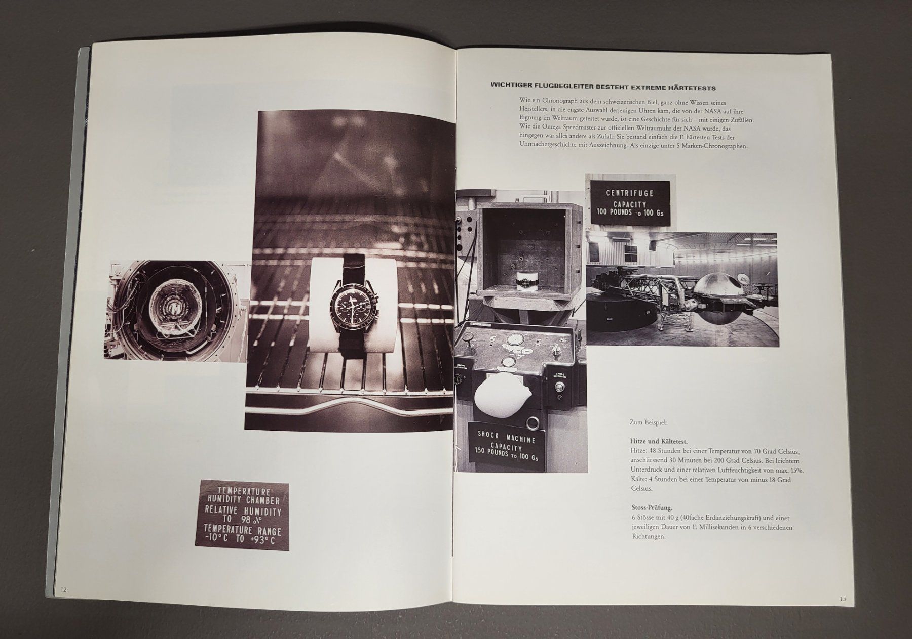 Documenti: Omega "Our Time in Space" Broschüre / Heft 1994 – Usato da Zürich venduto da BOAC1943 5