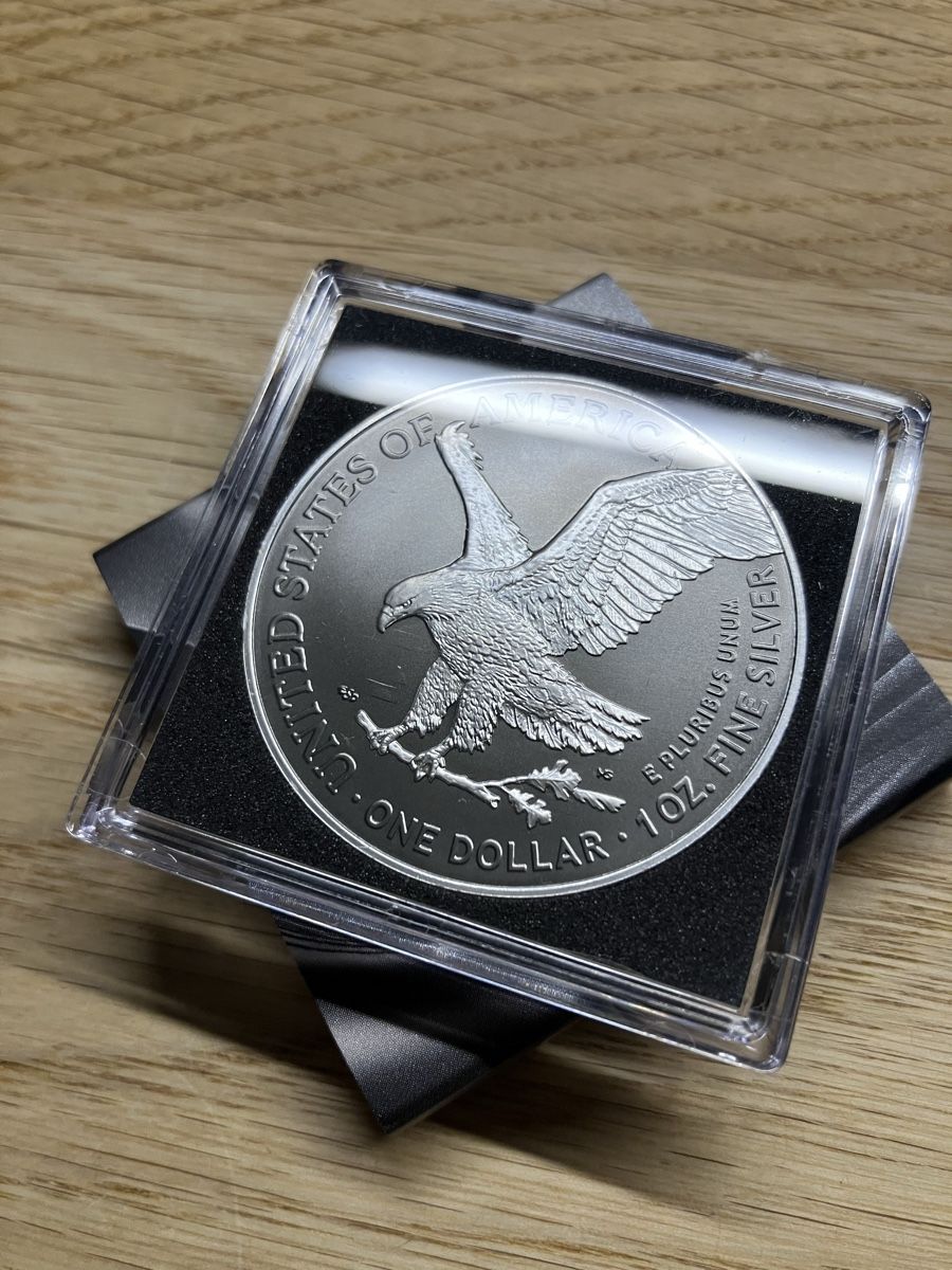 Tutti le monete: American Eagle limitierte Silver Ring Edition – Nuovo e nell'imballaggio originale da St. Gallen venduto da Rennicky 1