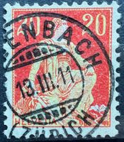 1908 Helv. m. Schwert Zst 108 Voll-⦿ Erlenbach ZH