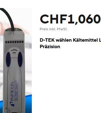Misurare: Inficon D-TEK Select Kältemittel Leck detektor/  détecteur – Usato da Collonges venduto da arashee 5