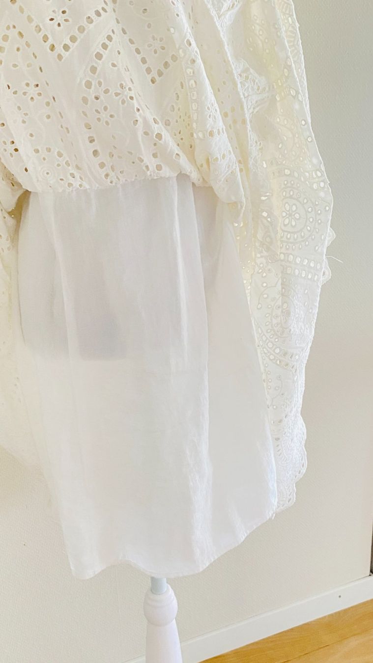 Vestiti: YAS: Sommerkleid: Offwhite, M, NP 75 – Usato da Gunten venduto da divertimenti 5