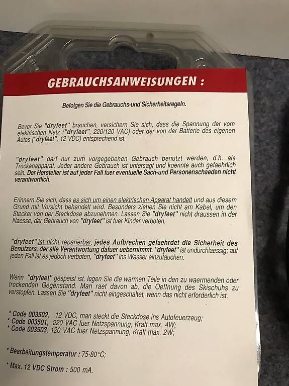 Machines à sécher: Schuhtrockner oder Wärmer NEU – D'occasion à Kerns par inspo 1