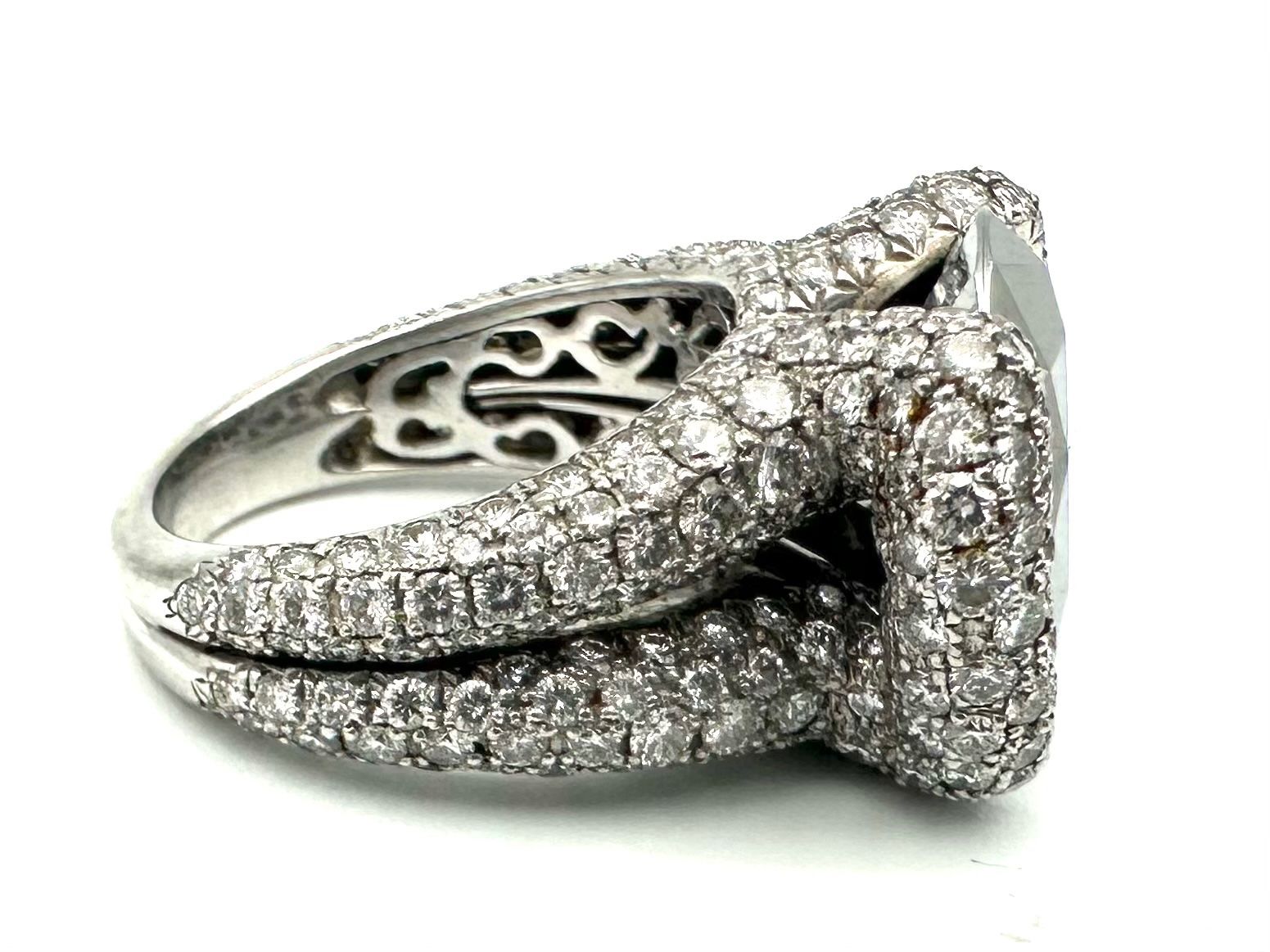 Chopard Anelli: CHOPARD. Bague "Joaillerie", or  18K, chrome et diamants – Usato da Renens VD venduto da Diademe.sarl 5