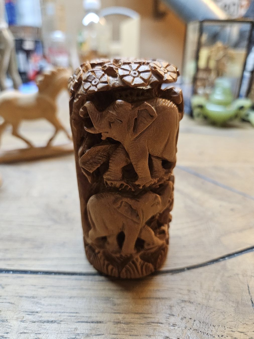 Figuren: 3 Hand geschnitzte Holz figuren (i1) – Gebraucht aus Rorschach von TimelessTrading 5