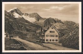 Furka-Passhöhe, Hotel Furka und Furkabl