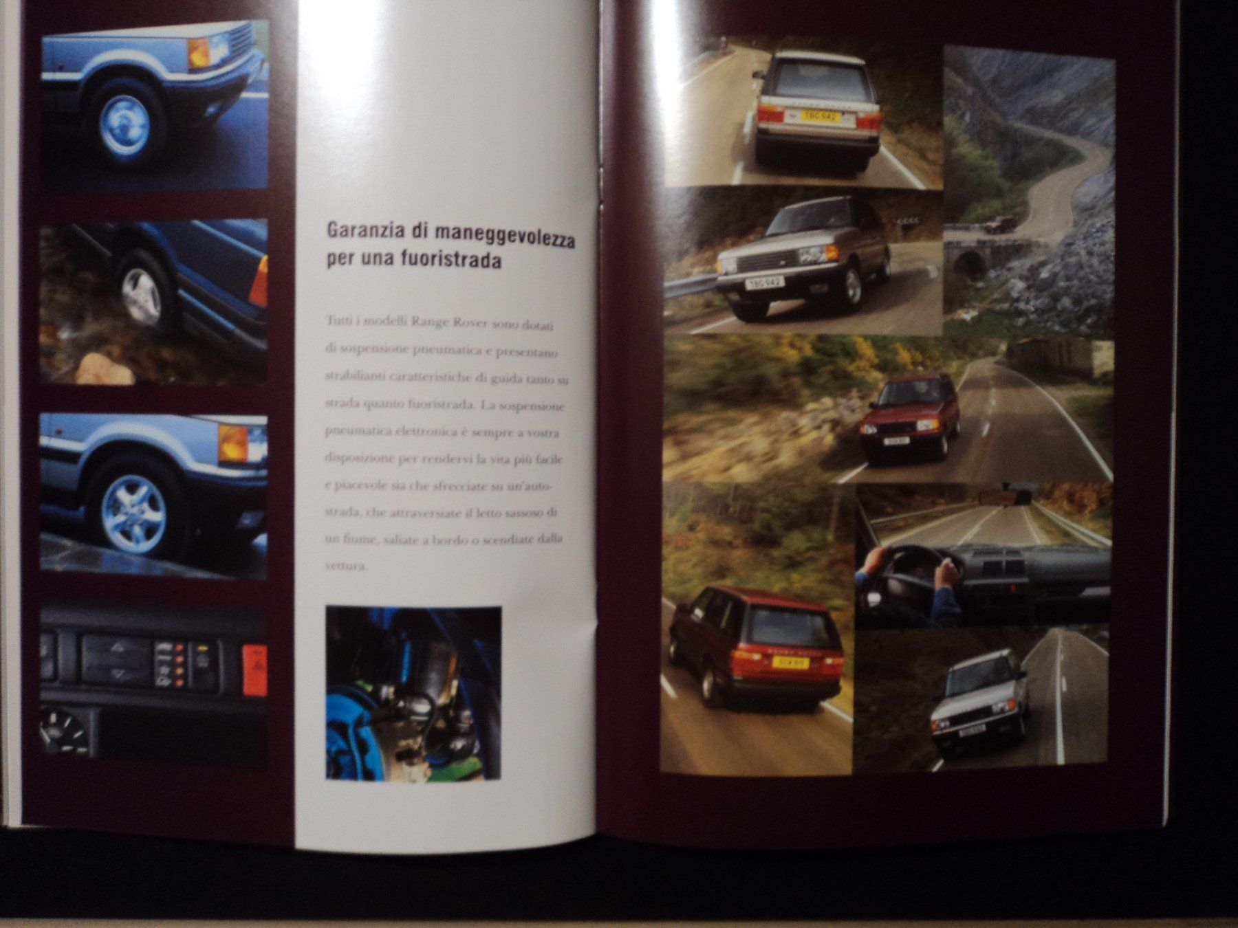 Land Rover Documents: Prospekt Range Rover 4.6 HSE 1997 – D'occasion à Schwarzenburg par modelCARama 1